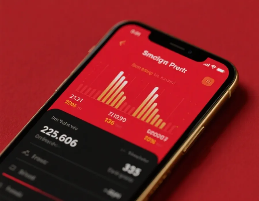 移动端体育应用界面展示